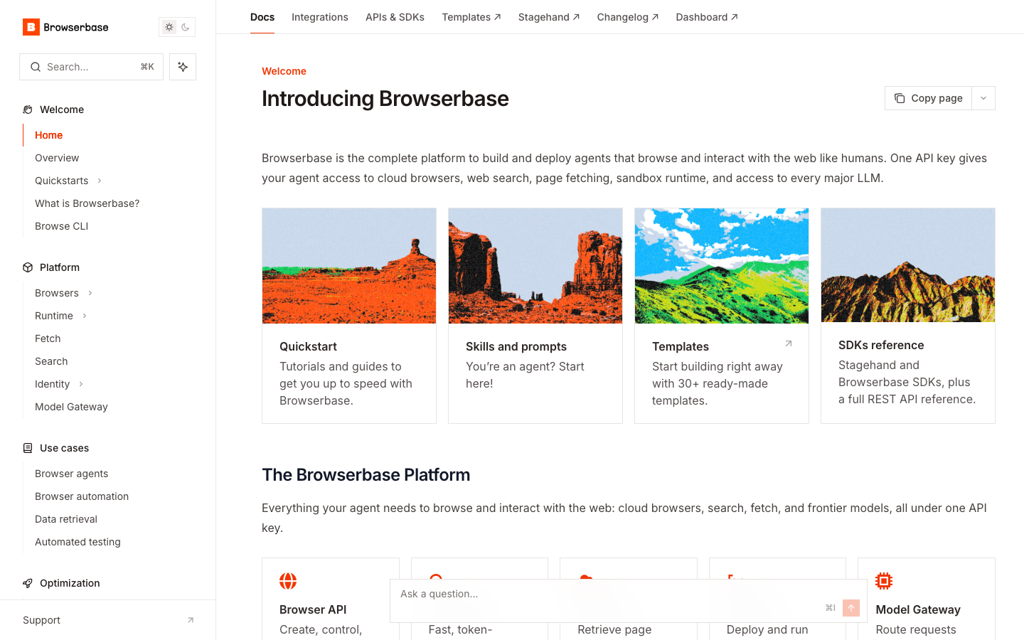 Browserbase docs